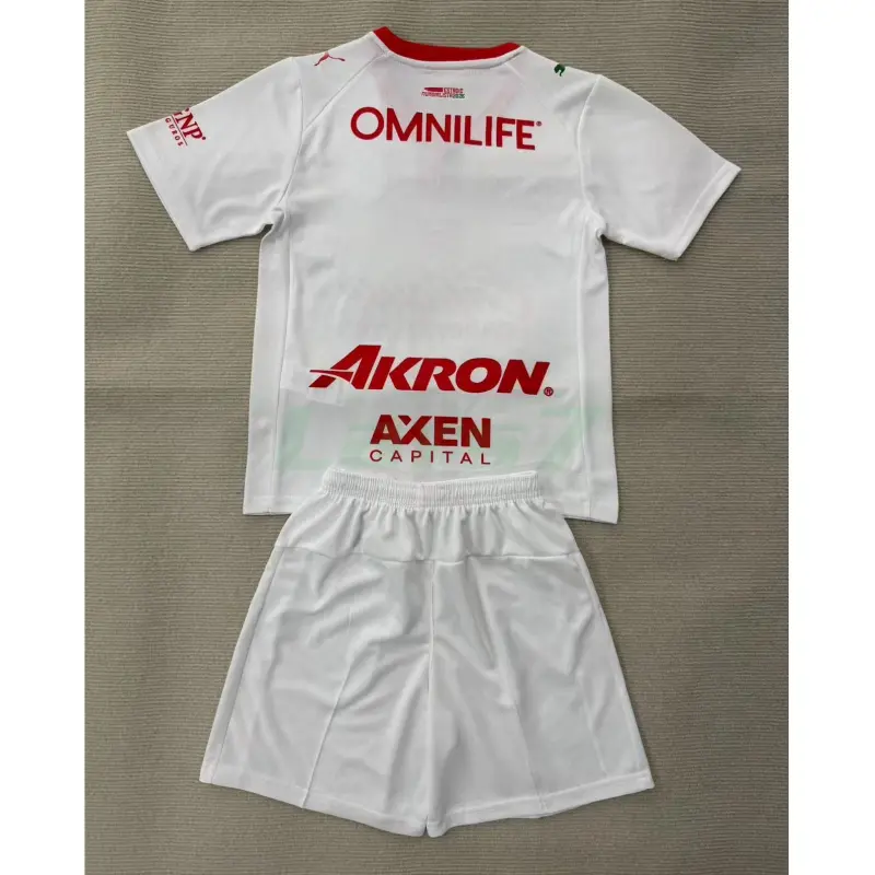 Camiseta Chivas 2ª Equipación 2025/2026 Blanco Niño Kit