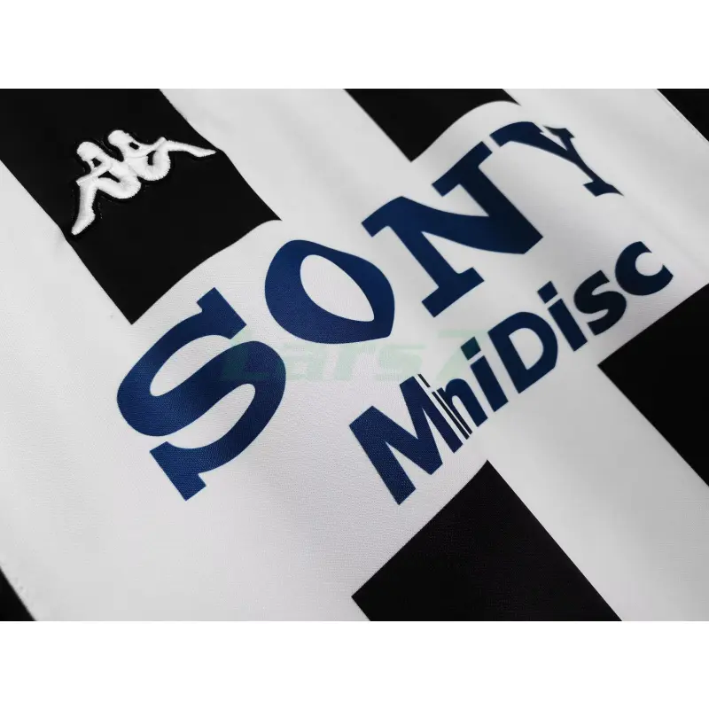 Camiseta Juventus 1ª Equipación Retro 1997/98 ML Blanco/Negro Camiseta Juventus 1ª Equipación Retro 1997/98 ML Blanco/Negro