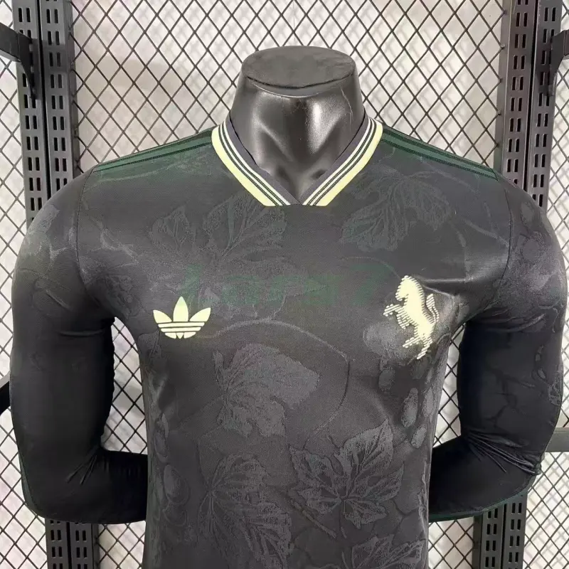 Camiseta Juventus 3ª Equipación 2025/2026 ML Negro (EDICIÓN JUGADOR) Camiseta Juventus 3ª Equipación 2025/2026 ML Negro (EDICIÓN JUGADOR)