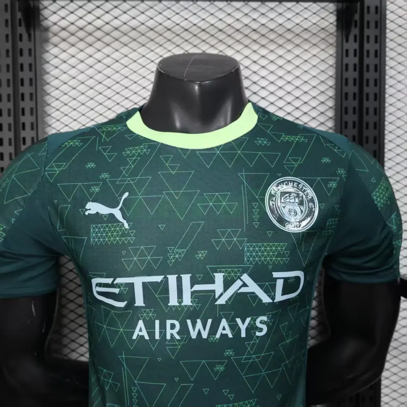 Camiseta Manchester City 4ª Equipación 2025/2026 Verde (EDICIÓN JUGADOR) Camiseta Manchester City 4ª Equipación 2025/2026 Verde (EDICIÓN JUGADOR)