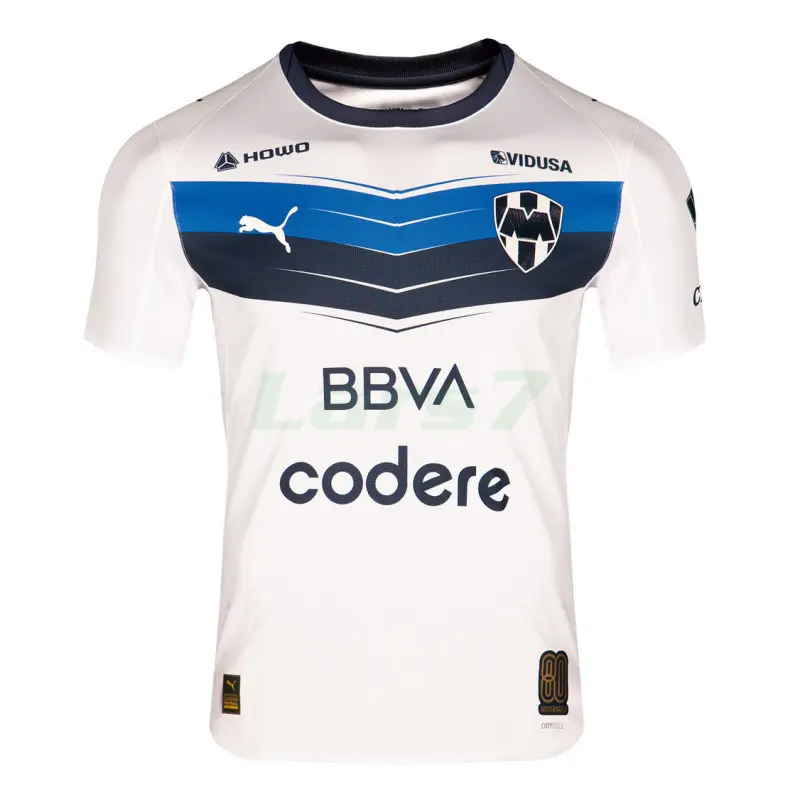 Camiseta Monterrey 2ª Equipación 2025/2026 Blanco Camiseta Monterrey 2ª Equipación 2025/2026 Blanco