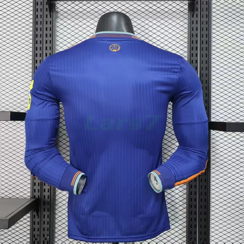 Camiseta Newcastle United 3ª Equipación 2025/2026 ML Azul (EDICIÓN JUGADOR) Camiseta Newcastle United 3ª Equipación 2025/2026 ML Azul (EDICIÓN JUGADOR)