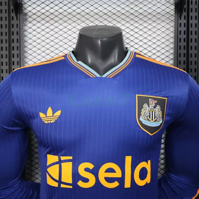 Camiseta Newcastle United 3ª Equipación 2025/2026 ML Azul (EDICIÓN JUGADOR) Camiseta Newcastle United 3ª Equipación 2025/2026 ML Azul (EDICIÓN JUGADOR)