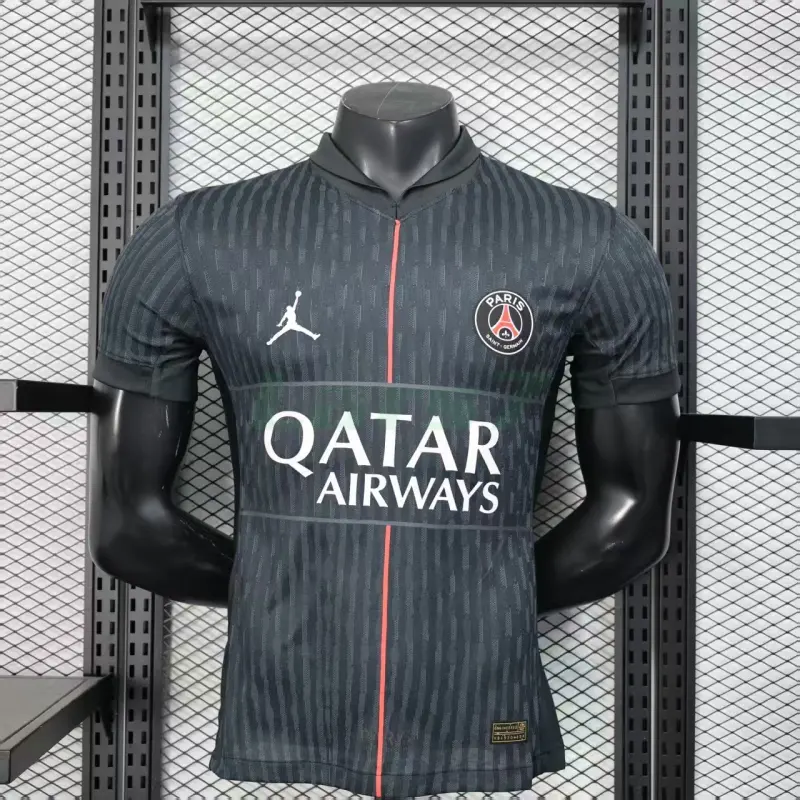 Camiseta PSG 4ª Equipación 2025/2026 Negro (EDICIÓN JUGADOR) Camiseta PSG 4ª Equipación 2025/2026 Negro (EDICIÓN JUGADOR)