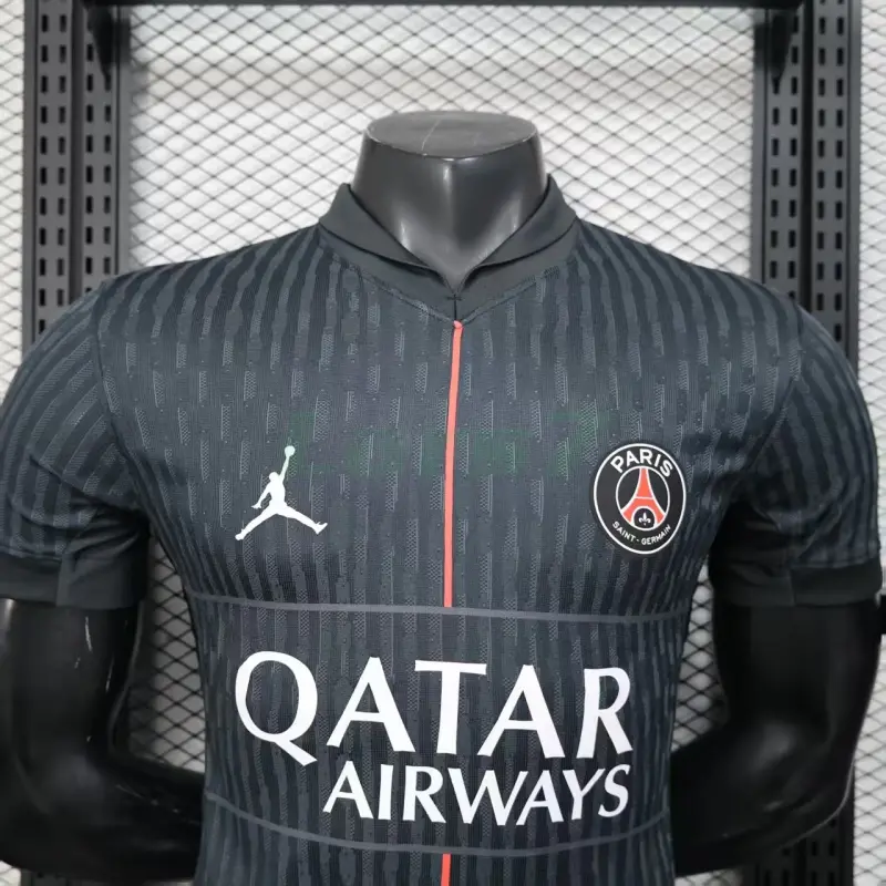 Camiseta PSG 4ª Equipación 2025/2026 Negro (EDICIÓN JUGADOR) Camiseta PSG 4ª Equipación 2025/2026 Negro (EDICIÓN JUGADOR)