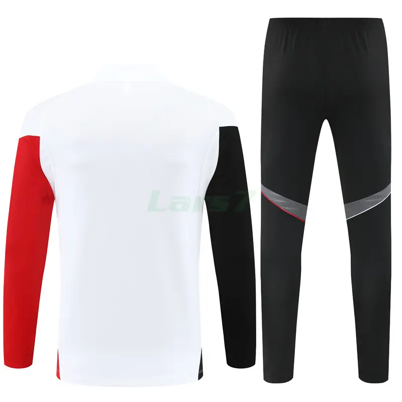 Sudadera De Entrenamiento Ajax 2025/2026 Niño Kit Blanco/Negro/Rojo