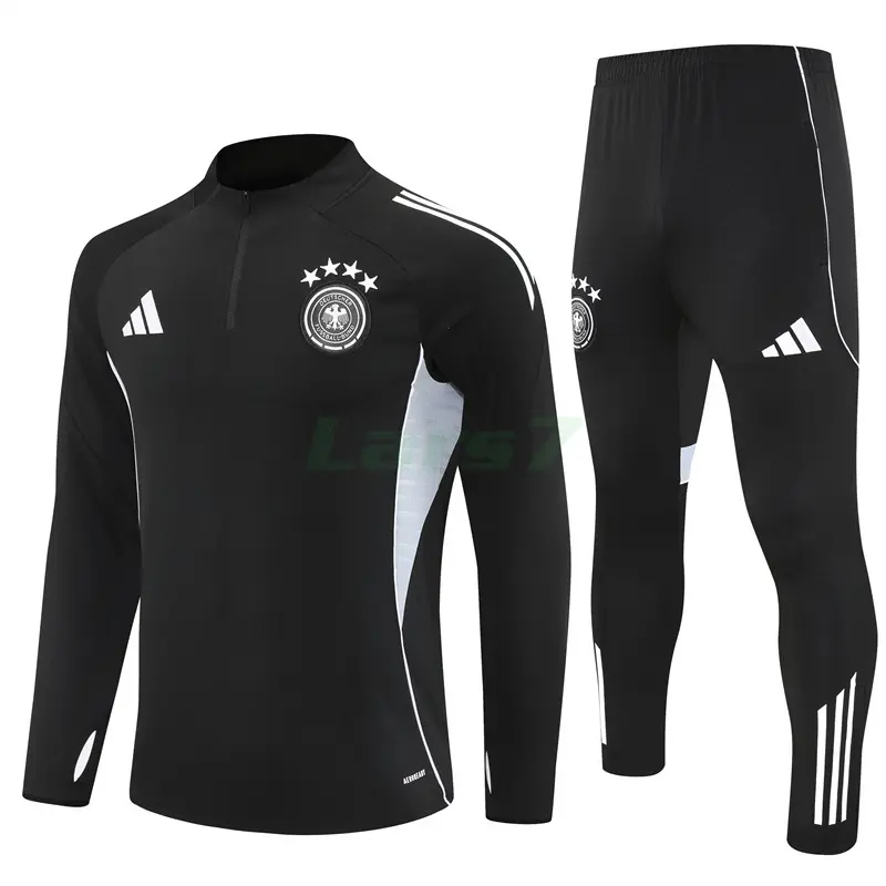 Sudadera De Entrenamiento Alemania 2025 Kit Negro