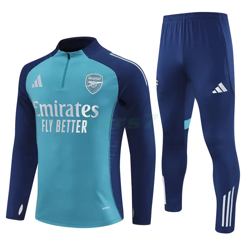 Sudadera De Entrenamiento Arsenal 2025/2026 Kit Azul Sudadera De Entrenamiento Arsenal 2025/2026 Kit Azul