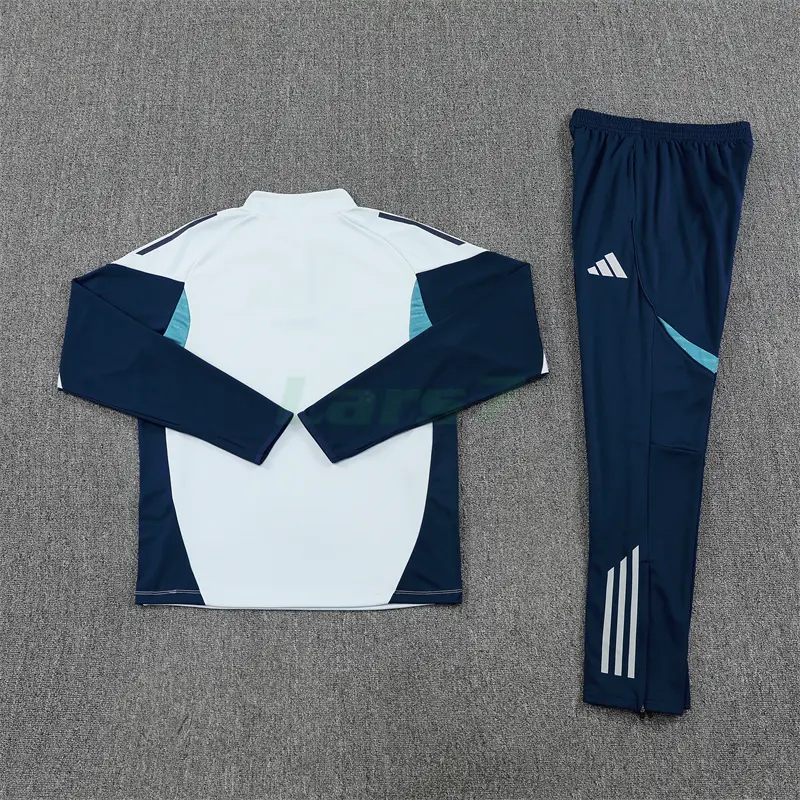 Sudadera De Entrenamiento Arsenal 2025/2026 Kit Azul Claro/Azul Oscuro