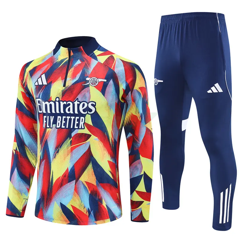 Sudadera De Entrenamiento Arsenal 2025/2026 Kit Multicolor Sudadera De Entrenamiento Arsenal 2025/2026 Kit Multicolor
