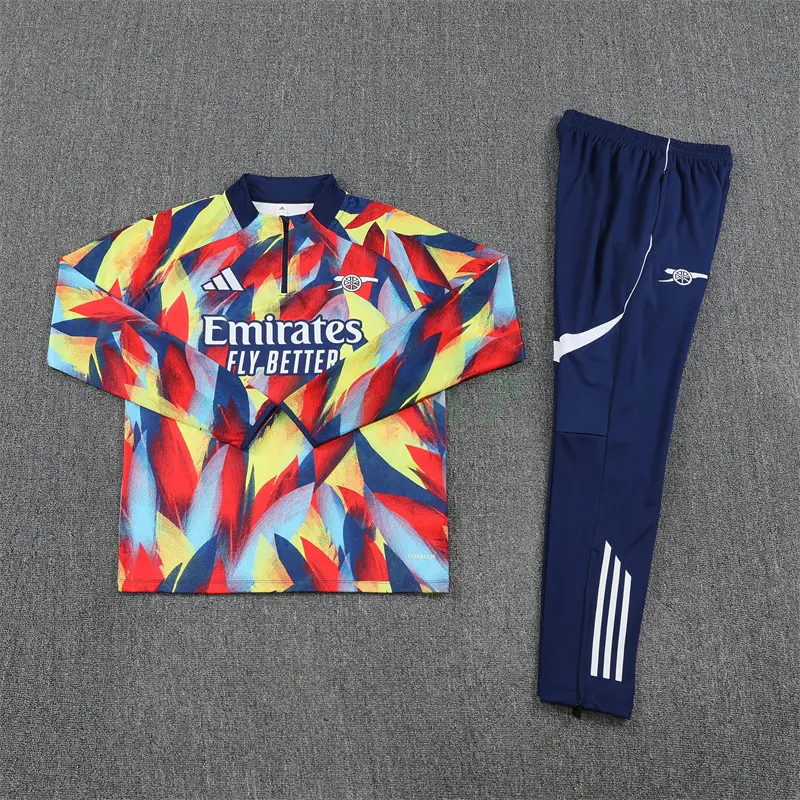 Sudadera De Entrenamiento Arsenal 2025/2026 Kit Multicolor Sudadera De Entrenamiento Arsenal 2025/2026 Kit Multicolor