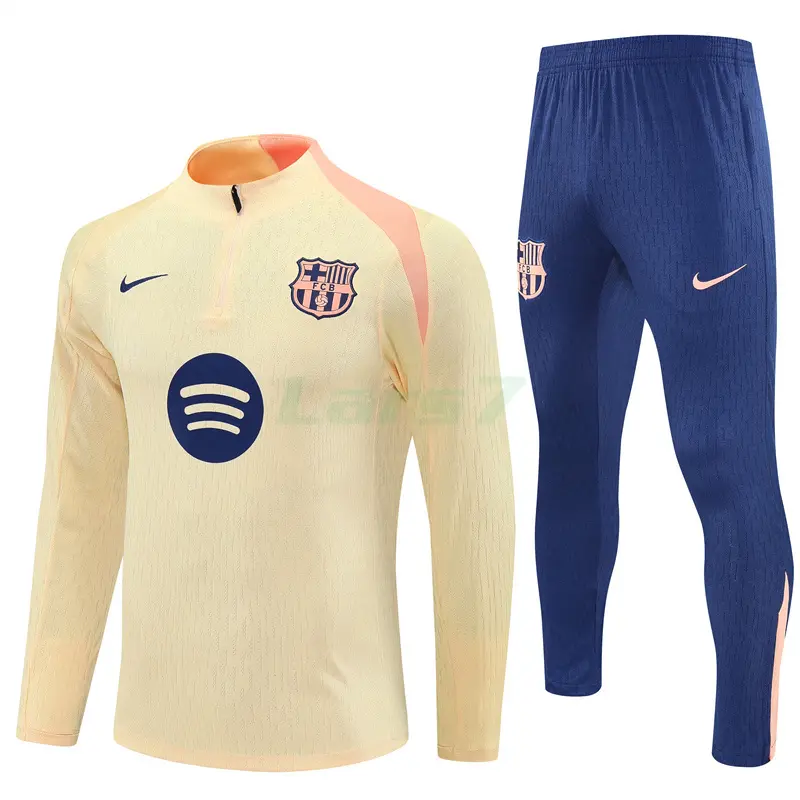Sudadera De Entrenamiento Barcelona 2025/2026 Kit Amarillo Claro (EDICIÓN JUGADOR) Sudadera De Entrenamiento Barcelona 2025/2026 Kit Amarillo Claro (EDICIÓN JUGADOR)