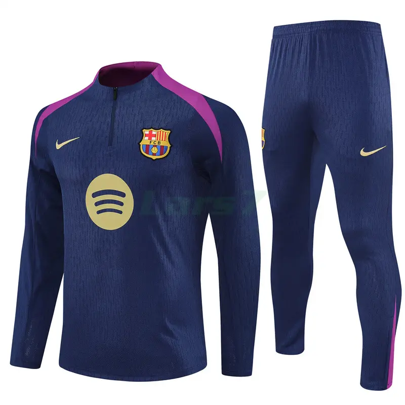 Sudadera De Entrenamiento Barcelona 2025/2026 Kit Azul Marino/Morado (EDICIÓN JUGADOR) Sudadera De Entrenamiento Barcelona 2025/2026 Kit Azul Marino/Morado (EDICIÓN JUGADOR)