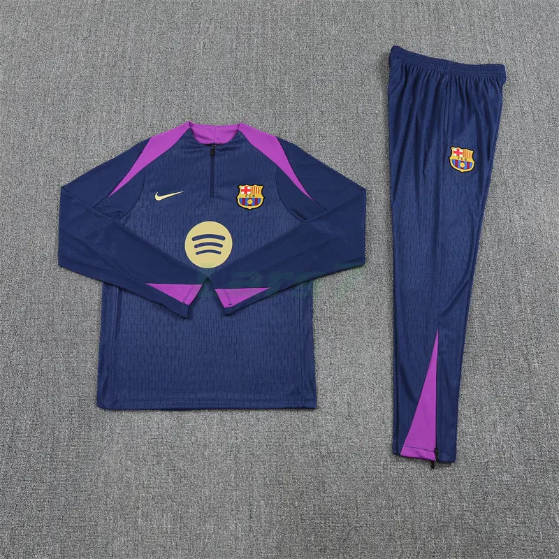 Sudadera De Entrenamiento Barcelona 2025/2026 Kit Azul Marino/Morado (EDICIÓN JUGADOR) Sudadera De Entrenamiento Barcelona 2025/2026 Kit Azul Marino/Morado (EDICIÓN JUGADOR)