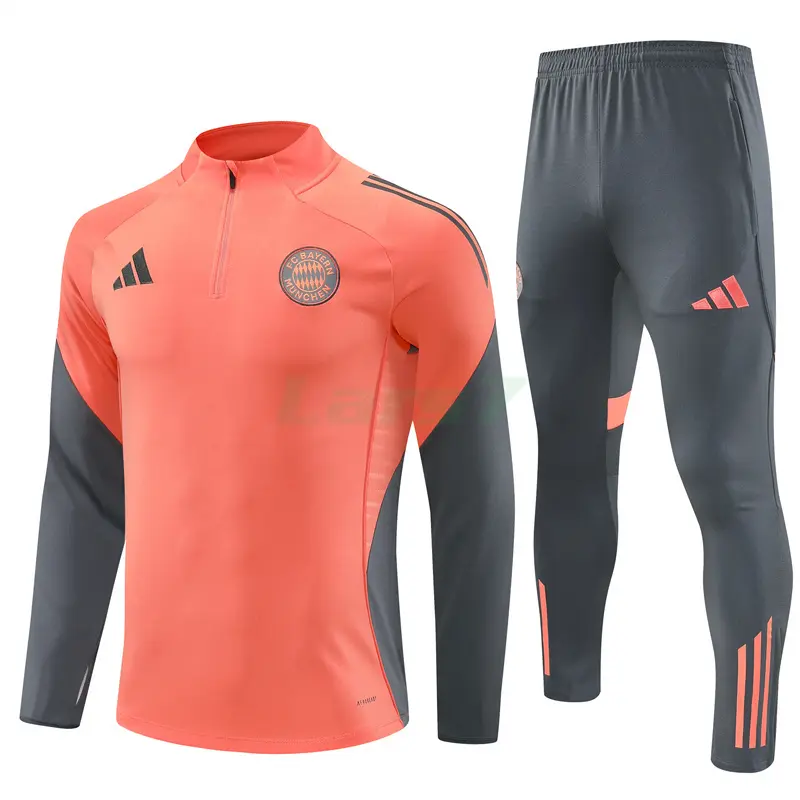 Sudadera De Entrenamiento Bayern Múnich 2025/2026 Kit Naranja/Gris Sudadera De Entrenamiento Bayern Múnich 2025/2026 Kit Naranja/Gris