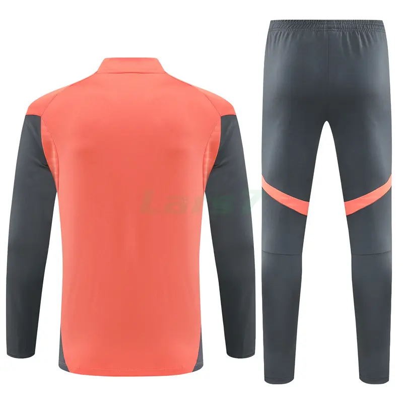 Sudadera De Entrenamiento Bayern Múnich 2025/2026 Kit Naranja/Gris Sudadera De Entrenamiento Bayern Múnich 2025/2026 Kit Naranja/Gris