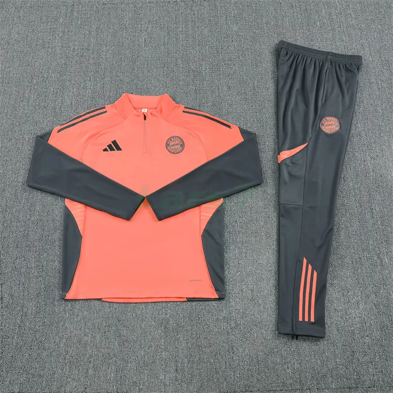 Sudadera De Entrenamiento Bayern Múnich 2025/2026 Kit Naranja/Gris Sudadera De Entrenamiento Bayern Múnich 2025/2026 Kit Naranja/Gris