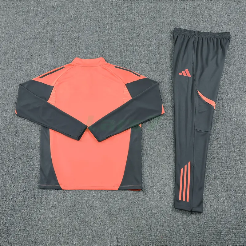 Sudadera De Entrenamiento Bayern Múnich 2025/2026 Kit Naranja/Gris Sudadera De Entrenamiento Bayern Múnich 2025/2026 Kit Naranja/Gris