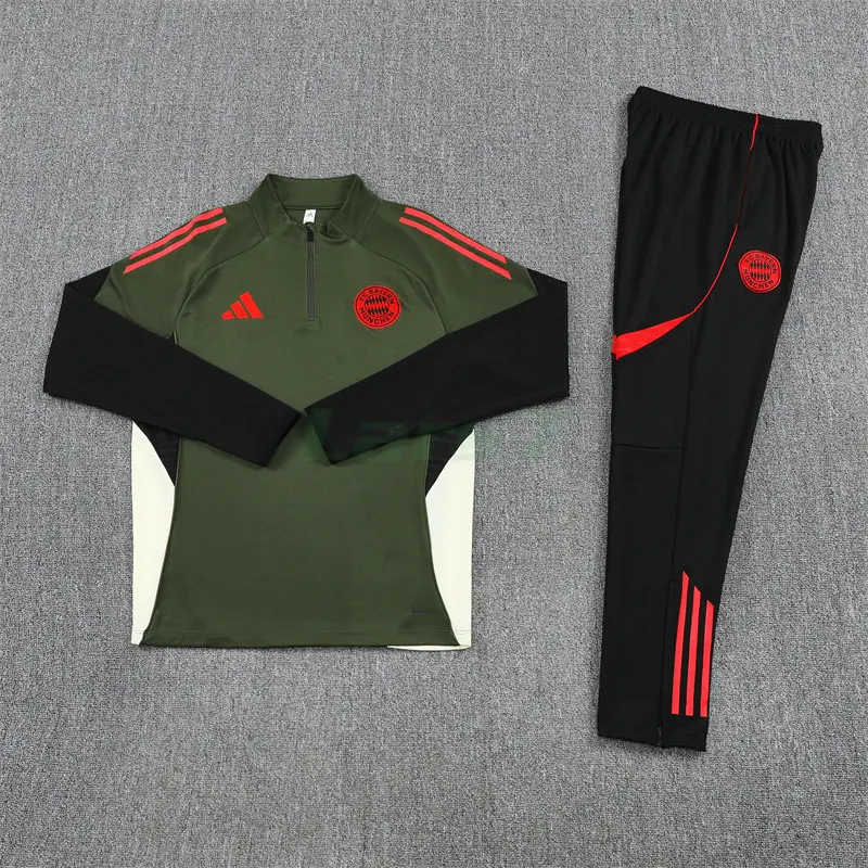 Sudadera De Entrenamiento Bayern Múnich 2025/2026 Kit Verde/Negro Sudadera De Entrenamiento Bayern Múnich 2025/2026 Kit Verde/Negro