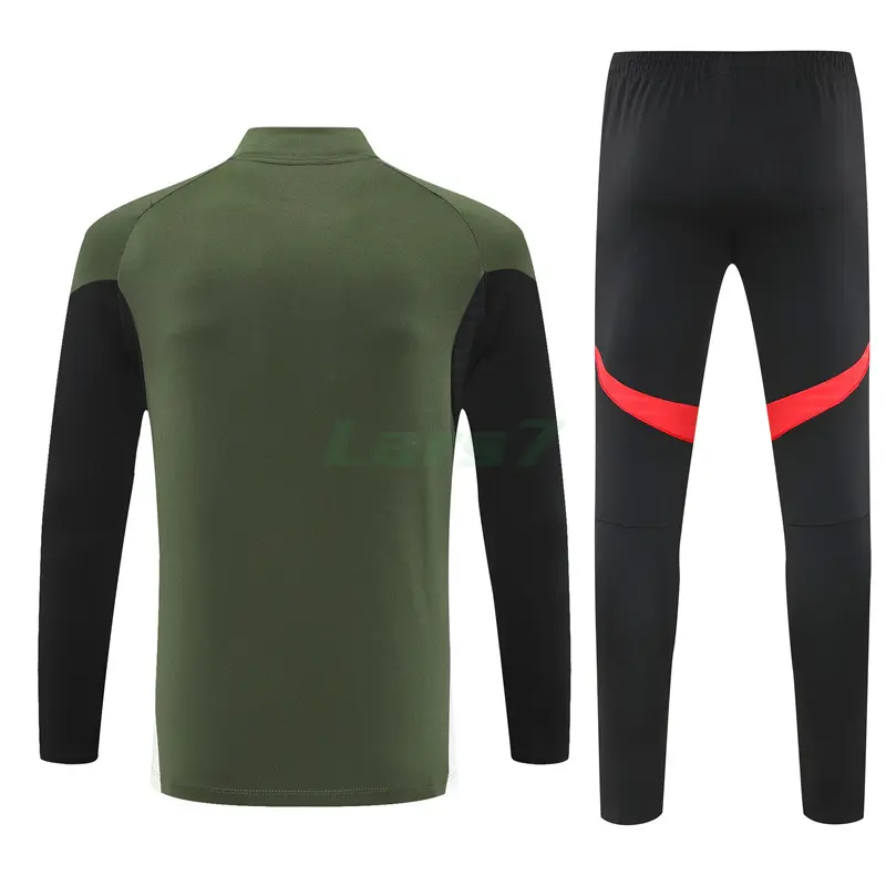 Sudadera De Entrenamiento Bayern Múnich 2025/2026 Niño Kit Verde/Negro