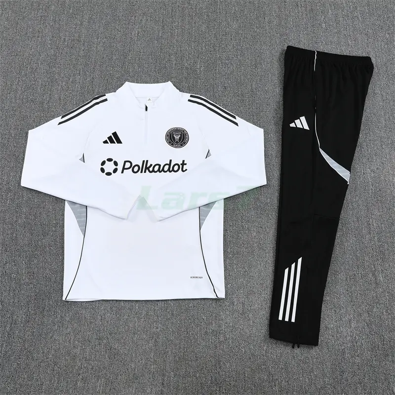 Sudadera De Entrenamiento Inter Miami 2025/2026 Kit Blanco Sudadera De Entrenamiento Inter Miami 2025/2026 Kit Blanco