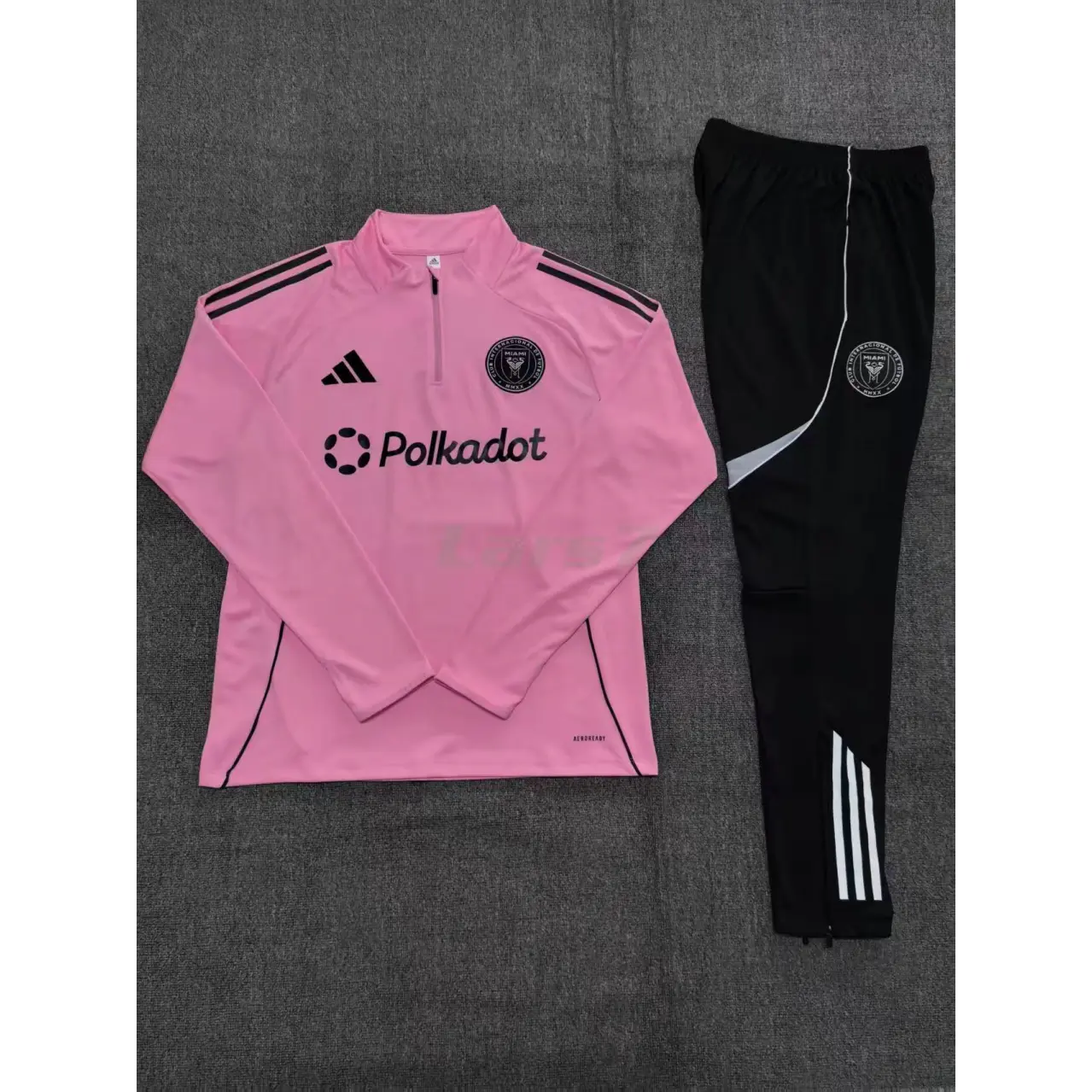 Sudadera De Entrenamiento Inter Miami 2025/2026 Niño Kit Rosa