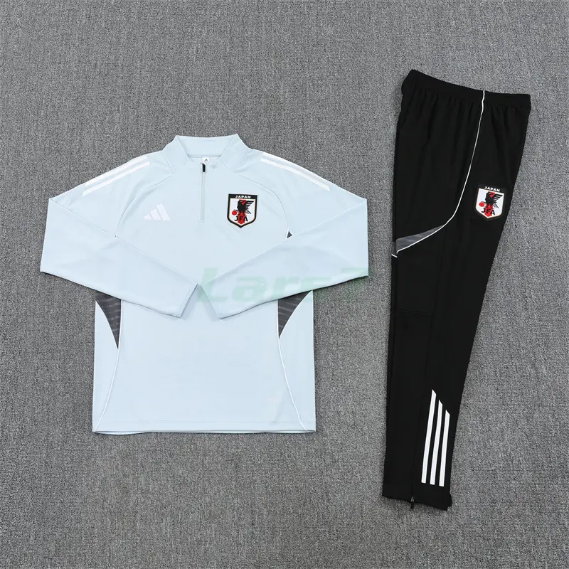 Sudadera De Entrenamiento Japón 2025 Kit Gris Claro