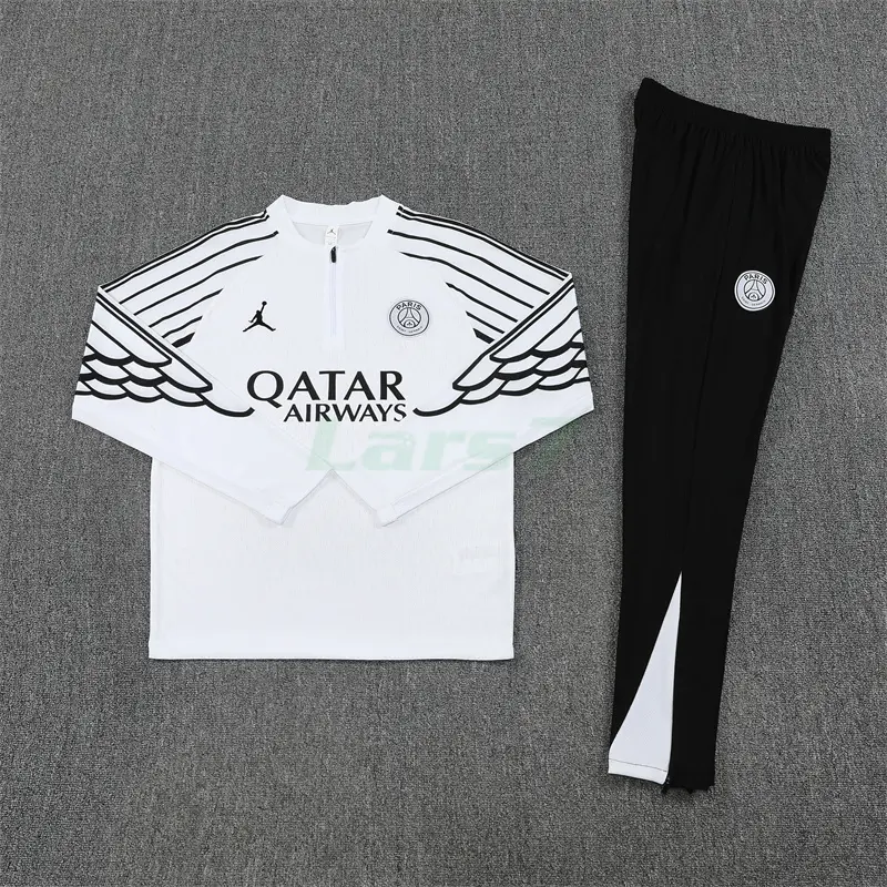 Sudadera De Entrenamiento PSG 2025/2026 Kit Blanco Edición UCL