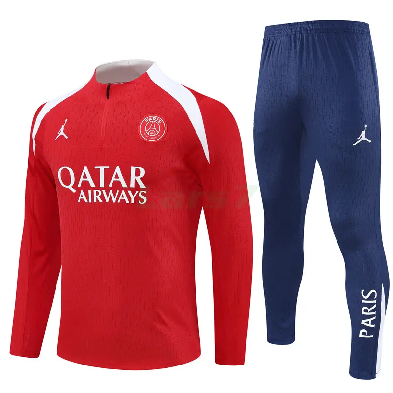 Sudadera De Entrenamiento PSG 2025/2026 Kit Rojo/Blanco (EDICIÓN JUGADOR) Sudadera De Entrenamiento PSG 2025/2026 Kit Rojo/Blanco (EDICIÓN JUGADOR)