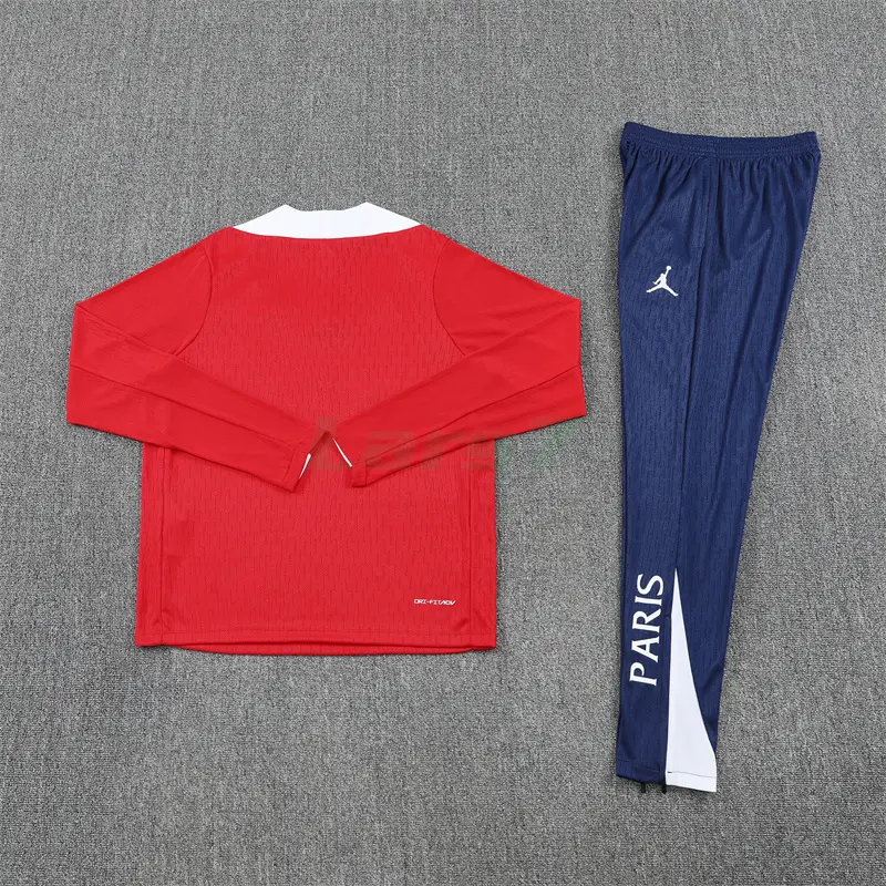 Sudadera De Entrenamiento PSG 2025/2026 Kit Rojo/Blanco (EDICIÓN JUGADOR) Sudadera De Entrenamiento PSG 2025/2026 Kit Rojo/Blanco (EDICIÓN JUGADOR)