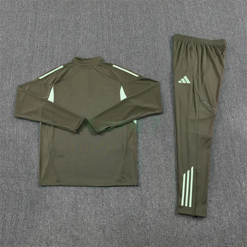 Sudadera De Entrenamiento Real Madrid 2025/2026 Kit Verde Militar