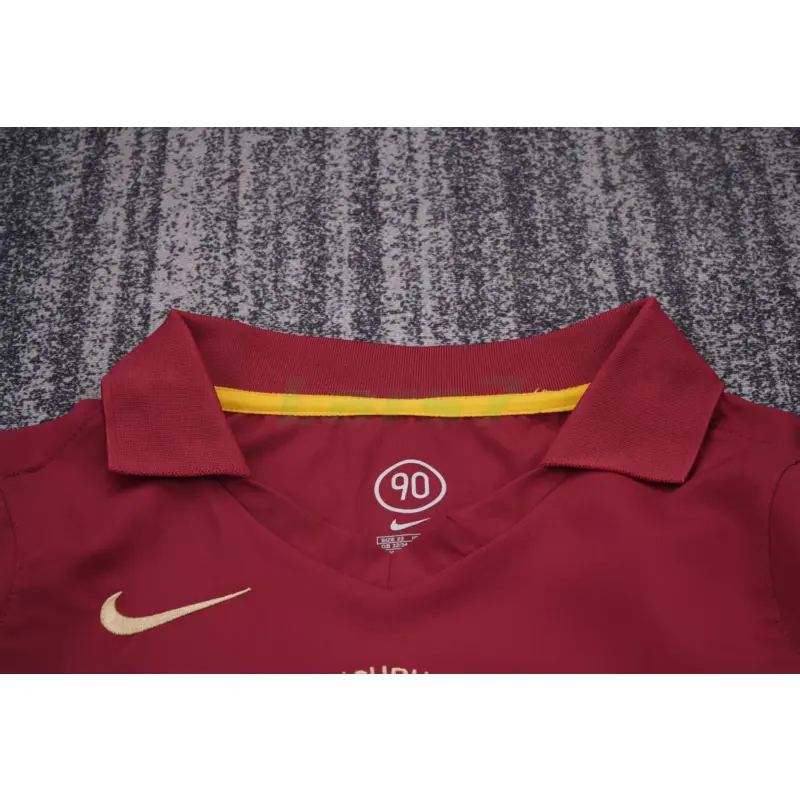 Camiseta Arsenal 1ª Equipación Retro 2005/06 ML Rojo Niño Kit