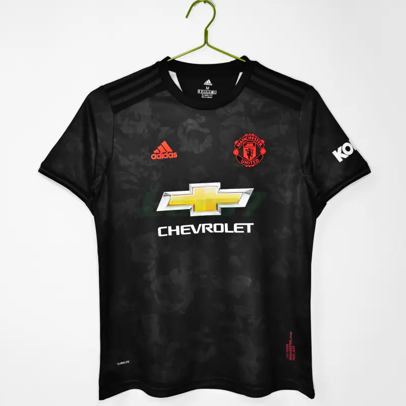 Camiseta Manchester United 3ª Equipación Retro 2018/19 Negro