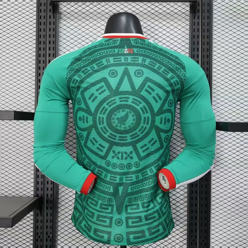 Camiseta México 2026 ML Verde (EDICIÓN JUGADOR)