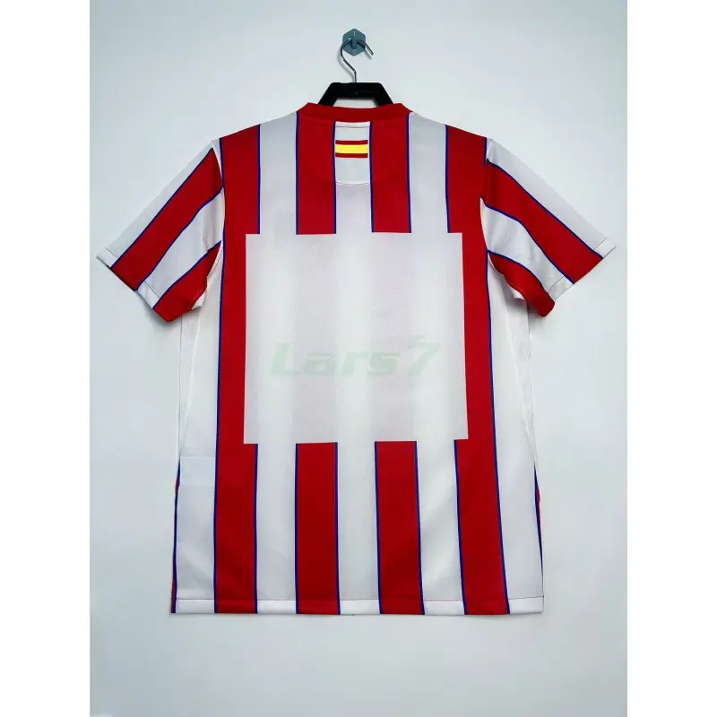 Camiseta Atlético de Madrid 1ª Equipación Retro 2011/12 Rojo/Blanco Edición de La Champions