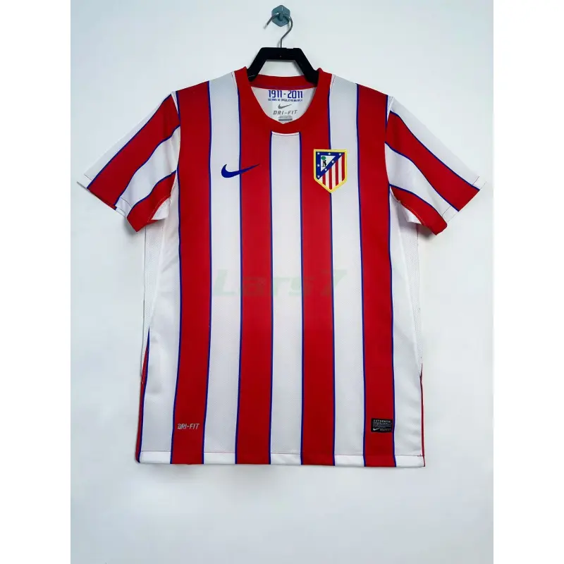 Camiseta Atlético de Madrid 1ª Equipación Retro 2011/12 Rojo/Blanco Edición de La Liga