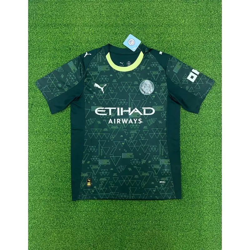Camiseta Manchester City 4ª Equipación 2025/2026 Verde