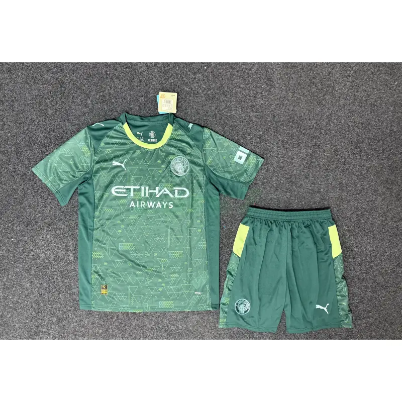 Camiseta Manchester City 4ª Equipación 2025/2026 Verde