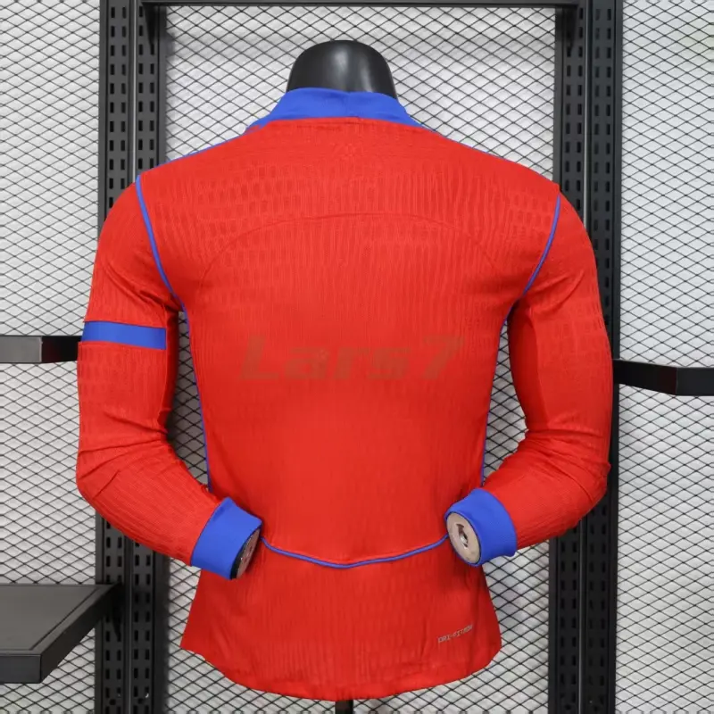 Camiseta PSG 3ª Equipación 2025/2026 ML Naranja (EDICIÓN JUGADOR)