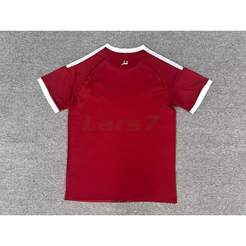 Camiseta Qatar 1ª Equipación 2026 Rojo