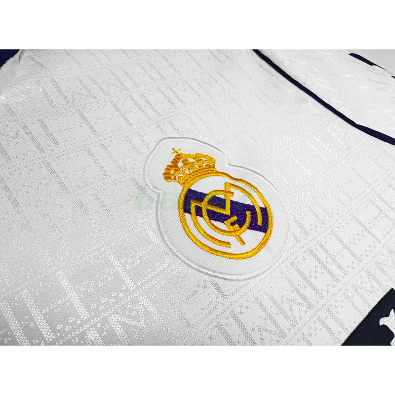 Camiseta Real Madrid 1ª Equipación Retro 1988/90 Blanco