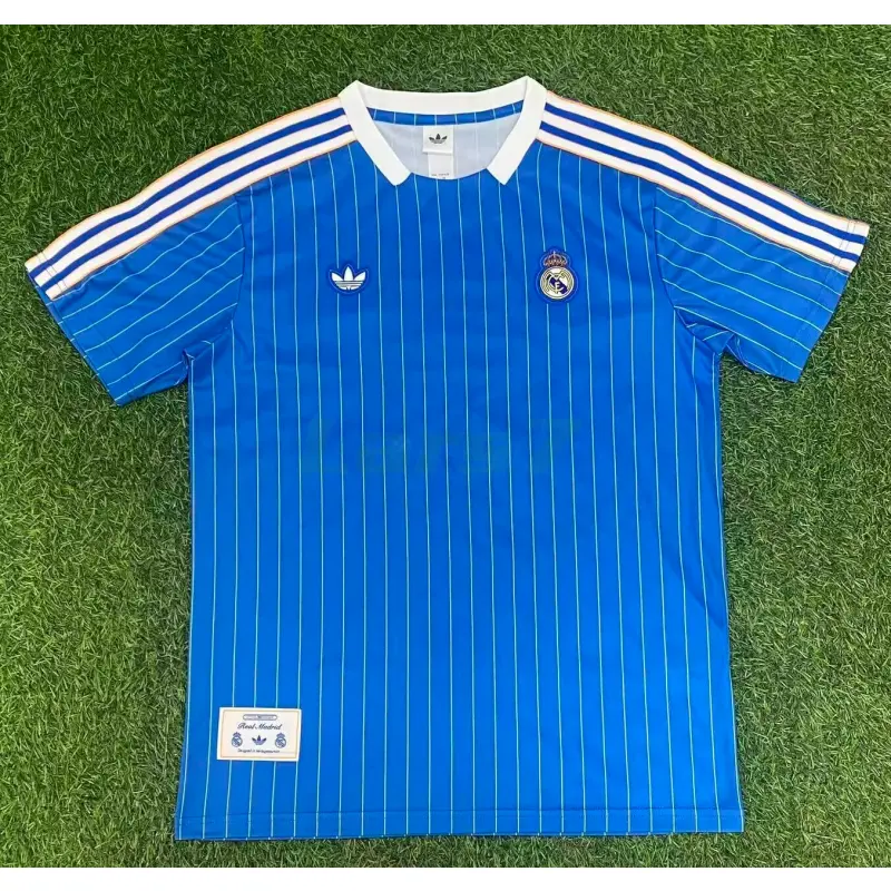 Camiseta Real Madrid Terrace Icons Retro 2025/26 Azul