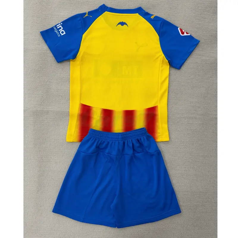 Camiseta Valencia 3ª Equipación 2025/2026 Amarillo/Rojo/Azul