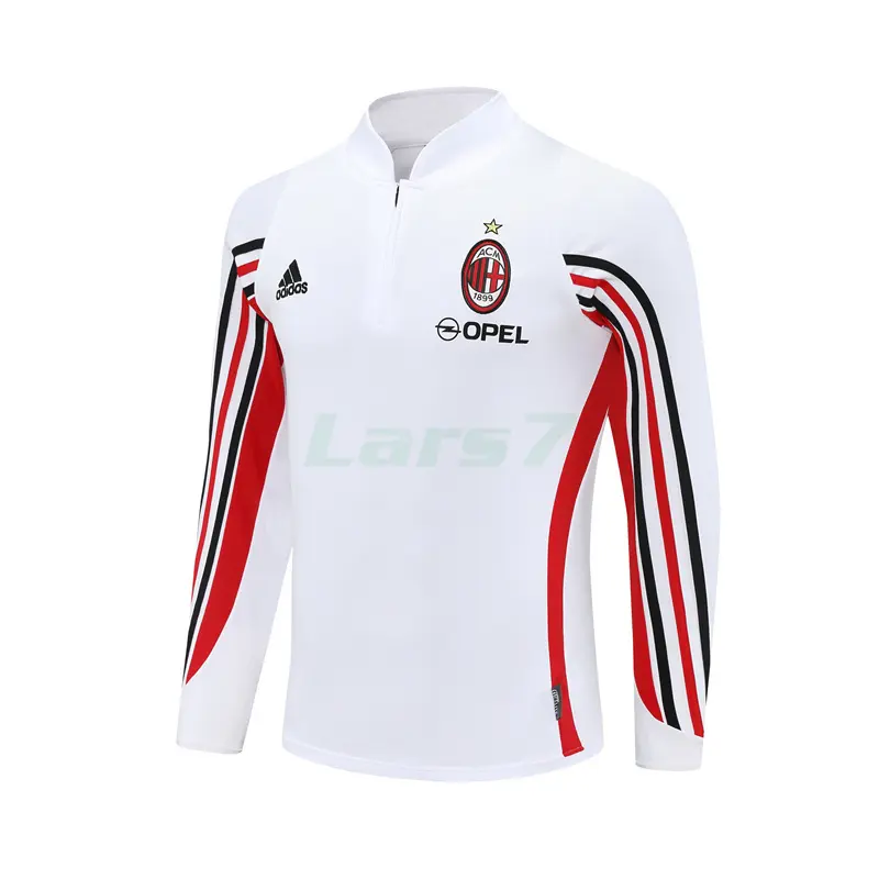 Sudadera De Entrenamiento AC Milan Retro 2003/2004 Blanco