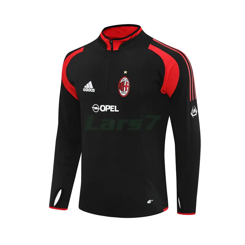 Sudadera De Entrenamiento AC Milan Retro 2004/2005 Negro