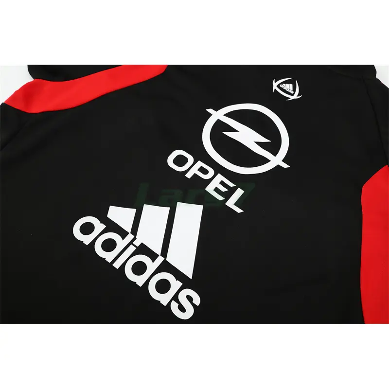 Sudadera De Entrenamiento AC Milan Retro 2005/2006 Negro/Rojo