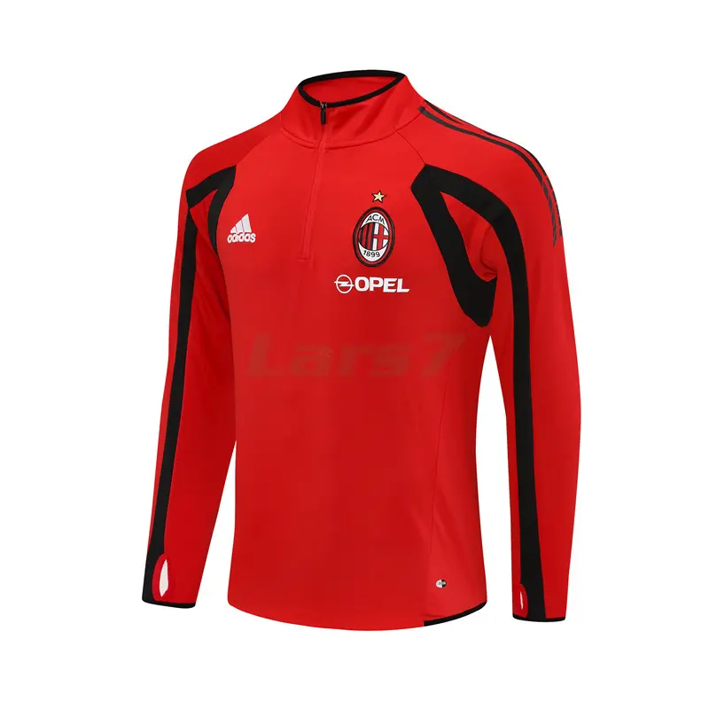 Sudadera De Entrenamiento AC Milan Retro 2005/2006 Rojo