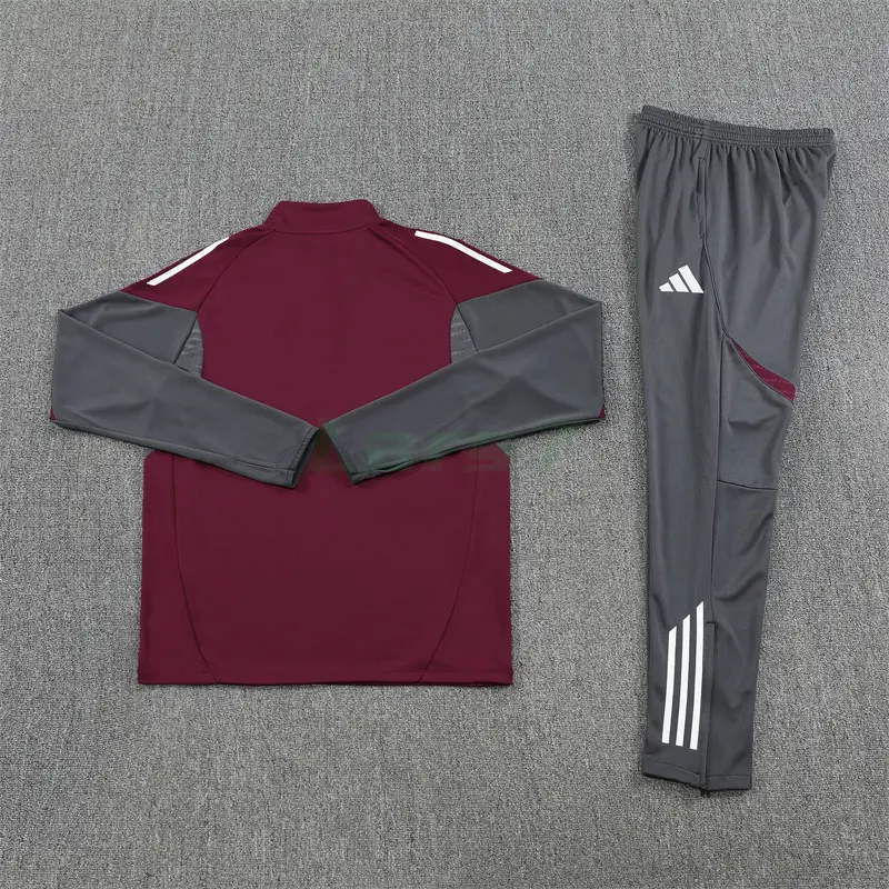 Sudadera De Entrenamiento Arsenal 2025/2026 Kit Rojo Oscuro
