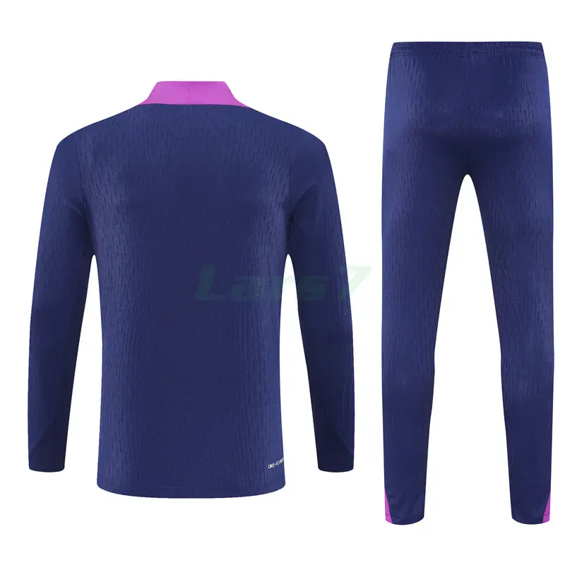 Sudadera De Entrenamiento Barcelona 2025/2026 Niño Kit Azul/Morado (EDICIÓN JUGADOR)