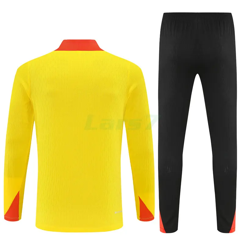 Sudadera De Entrenamiento Brasil 2025/2026 Niño Kit Amarillo (EDICIÓN JUGADOR)